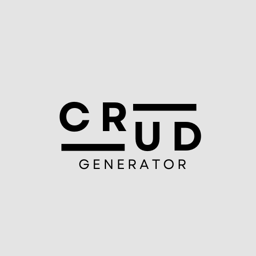 CRUD generator NextJS